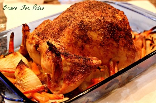 Want a quick oven roasted chicken recipe? Here's a quick and easy one.