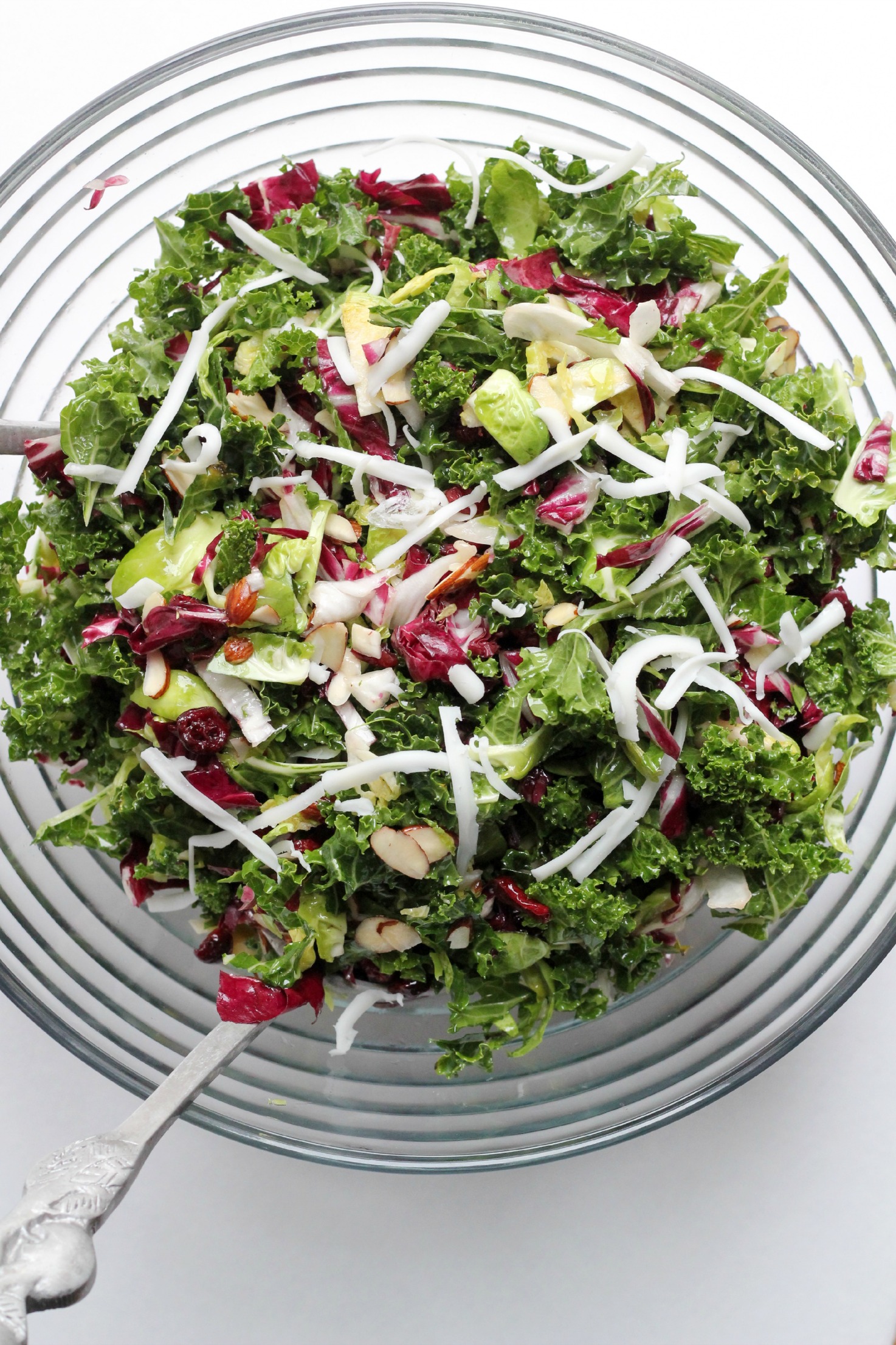 Paleo Mixed Green Salad with cranberries is AMAZING and perfect for food prep! 