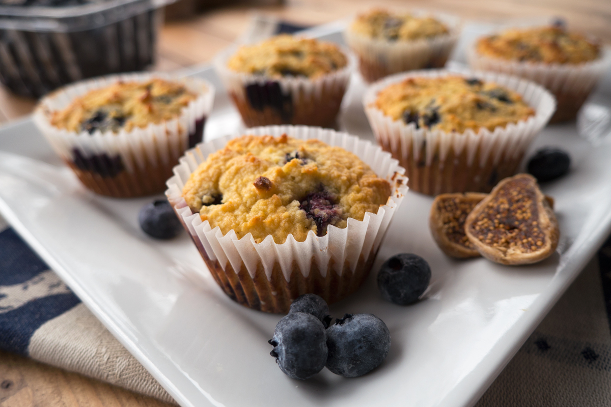 Blueberry Fig Muffins