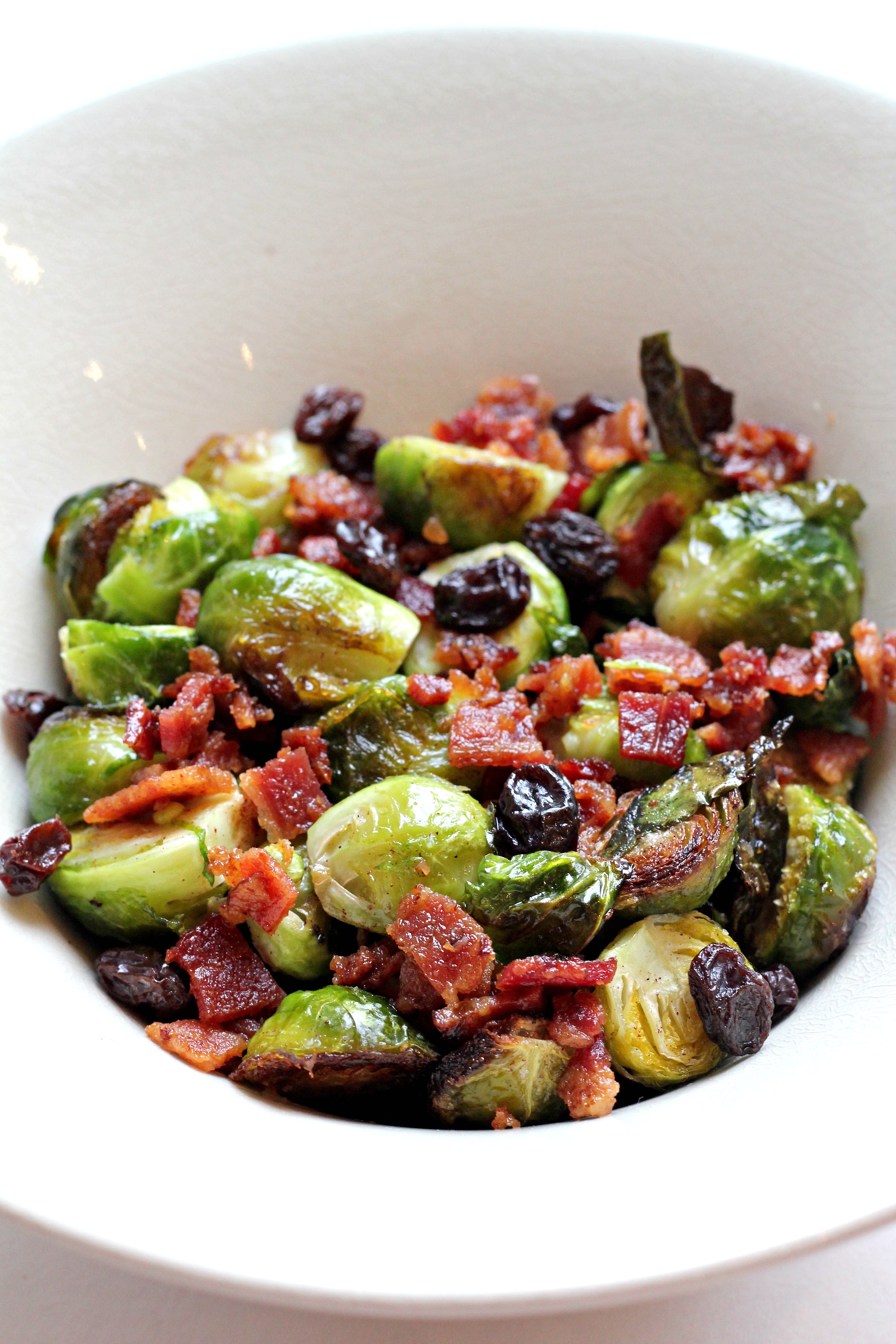 Brussel Sprouts with Bacon and Cinnamon is the perfect side dish and only takes a few simple steps to make. 