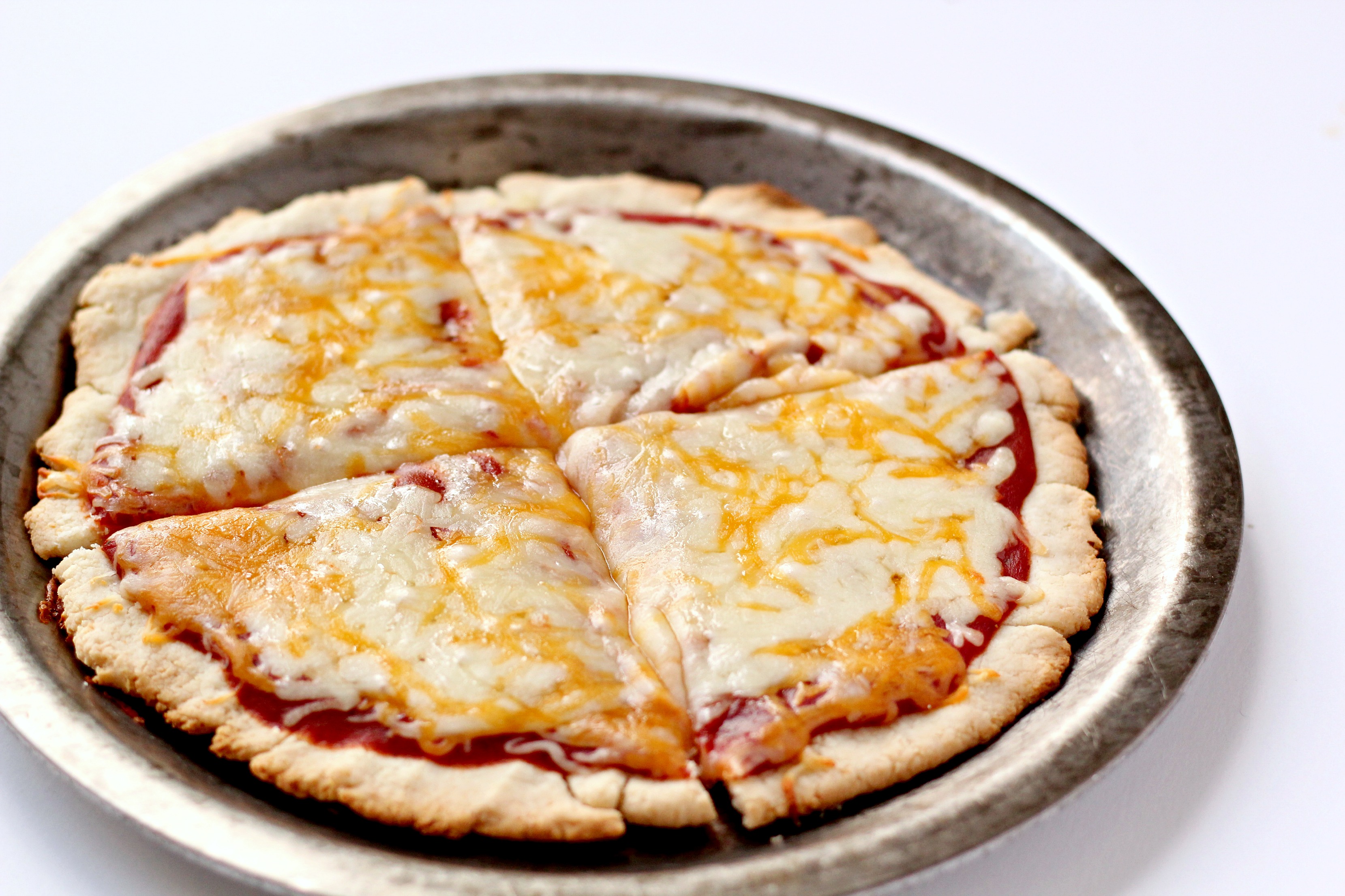 You won't even realize that this gluten free pizza crust is in fact grain and gluten free! A perfect start to any pizza. 